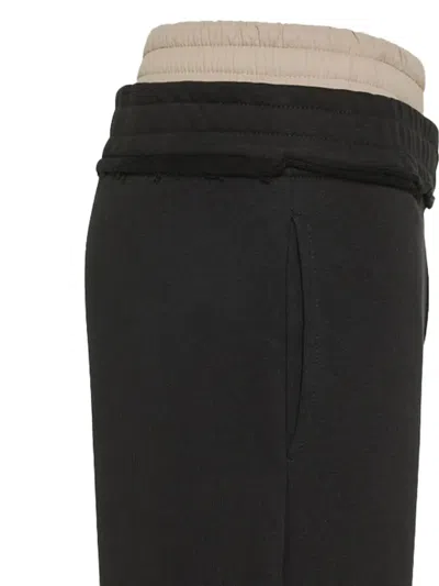 Peuterey Classic Tailored Trousers With Straight Leg Cut In Black