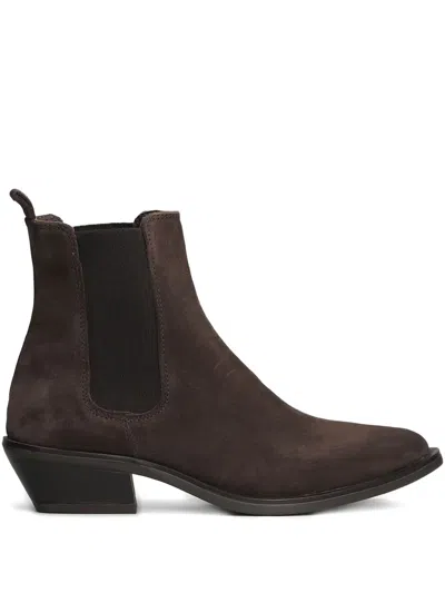 Carmens Kelly Beat Texan Ankle Boots In Brown