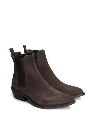 Carmens Kelly Beat Texan Ankle Boots In Brown