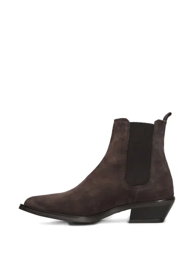 Carmens Kelly Beat Texan Ankle Boots In Brown