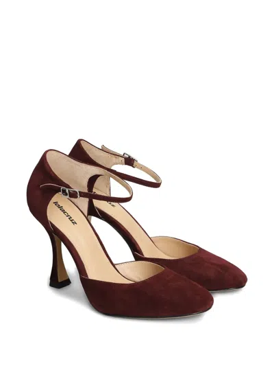 Lola Cruz Elane Ankle-strap Pumps In Brown