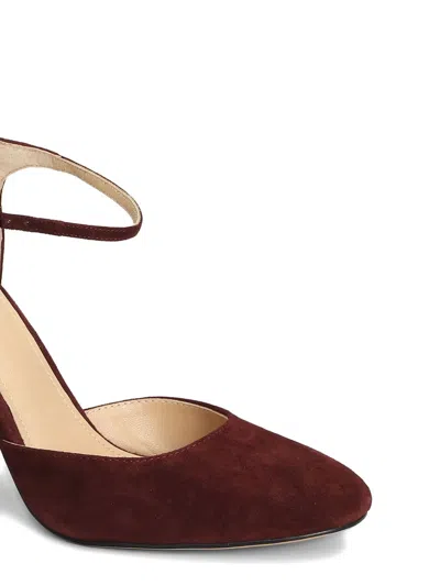 Lola Cruz Elane Ankle-strap Pumps In Brown