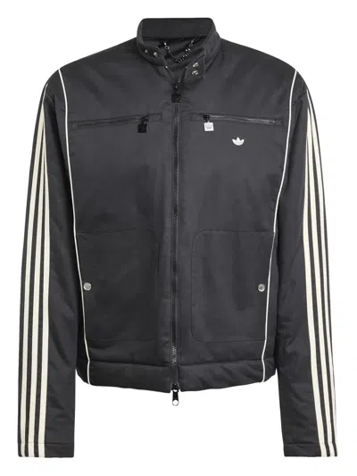 Adidas Originals Premium Waxed Jacket In Black