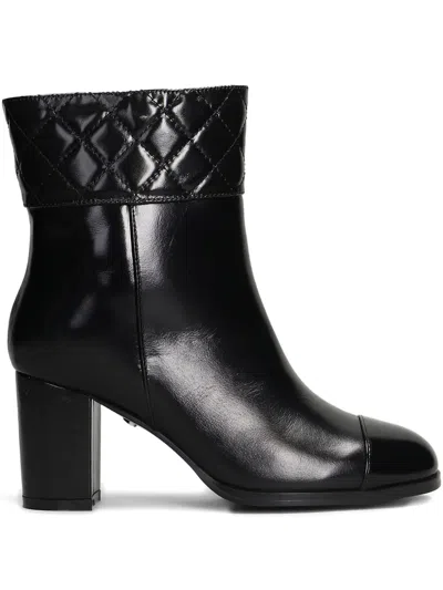 Gold & Rouge Tulli High Heels Ankle Boots In Black