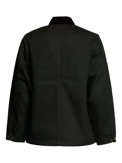 Carhartt Long Sleeve Jacket With Chest And Front Pockets In Green