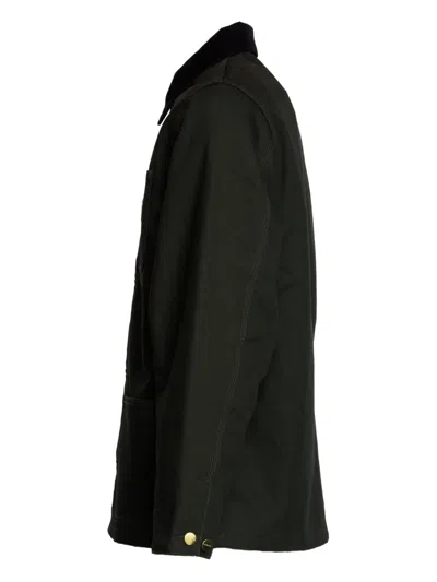 Carhartt Long Sleeve Jacket With Chest And Front Pockets In Green