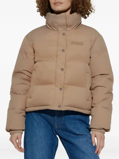 Rethinkit Studios Logo-appliqué Padded Jacket In Multi