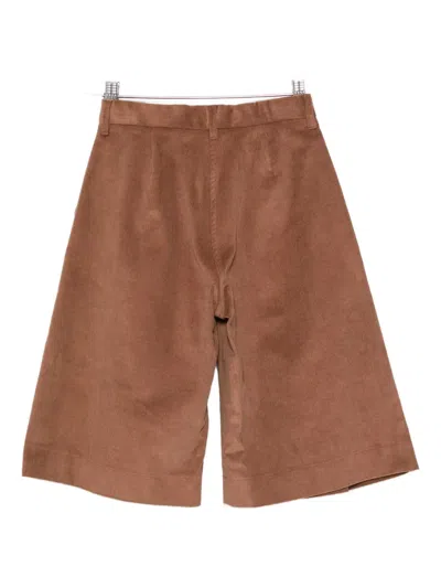 Philosophy Di Lorenzo Serafini Corduroy Shorts In Brown