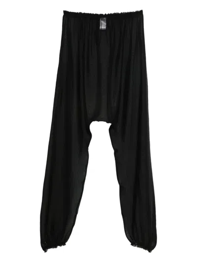 真丝帕拉松长裤