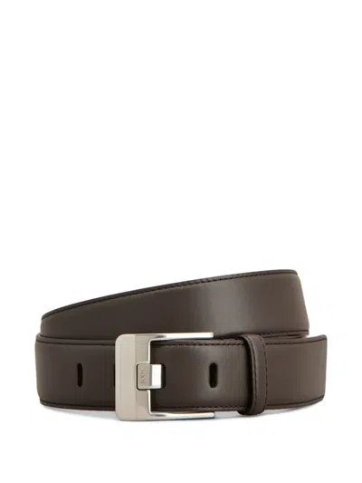 Tod's Leather Belt In Brown