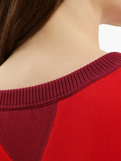 1989 Studio Stone Island Midnight Blue Nylon Bomber Jacket In Red