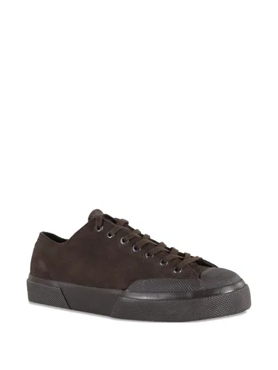 Superga Low-top Suede Sneakers In Rich Brown Coffee In Brown