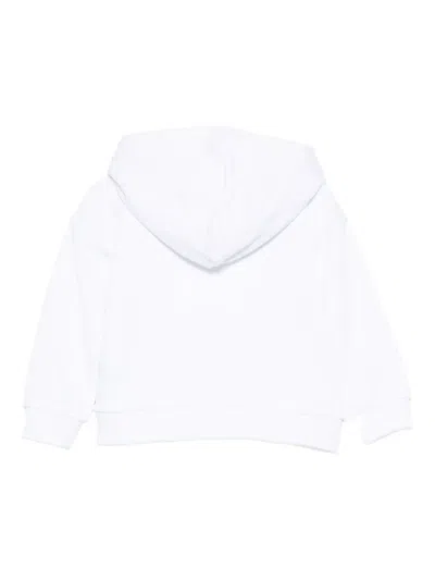 Moschino Bear-motif Hoodie In White