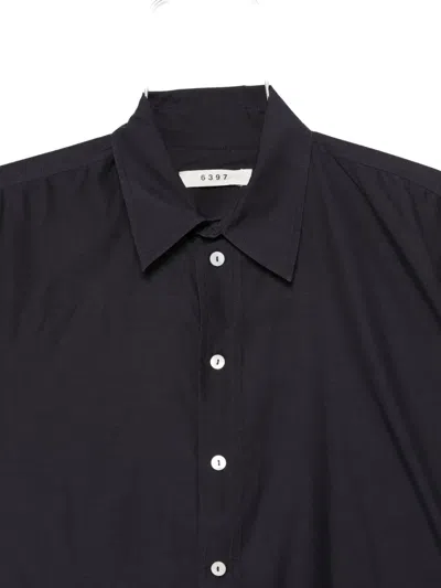 6397 Button-up Poplin Shirt In Blue