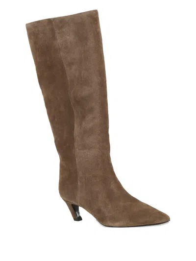 Ash 50mm Violet Pointed-toe Boots In Multi
