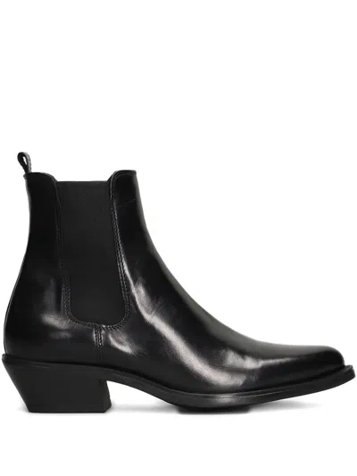 Carmens Kelly Beat Texan Ankle Boots In Black
