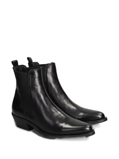 Carmens Kelly Beat Texan Ankle Boots In Black