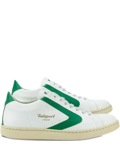 Valsport Tournament Leather Sneakers In White