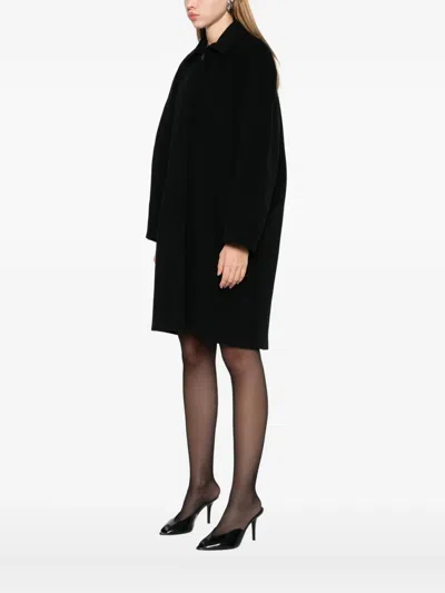 Filippa K Single-breasted Coat In Black