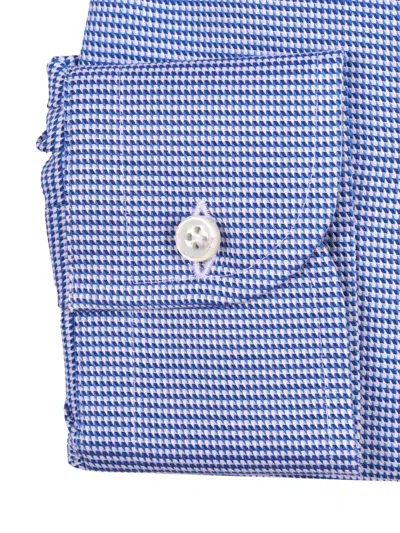 Sonrisa Pocket Cotton Shirt In Blue