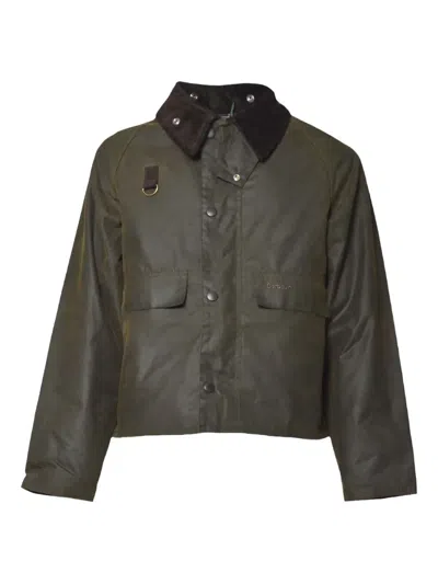 Barbour Corduroy Collar Jacket In Brown