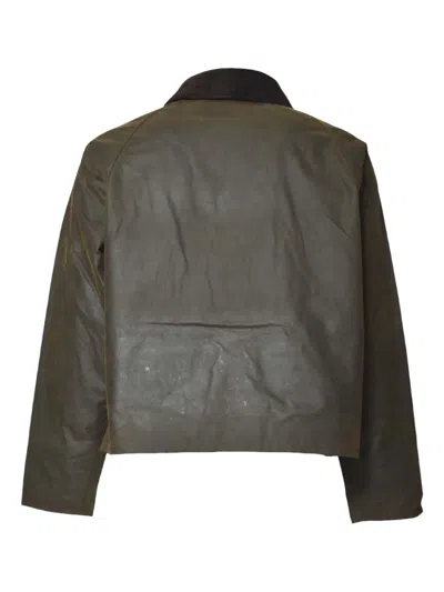 Barbour Corduroy Collar Jacket In Brown