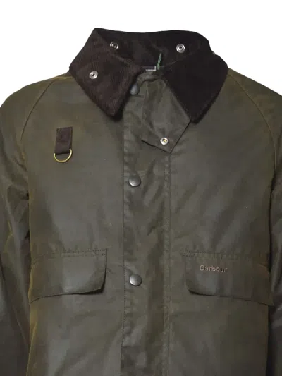 Barbour Corduroy Collar Jacket In Brown