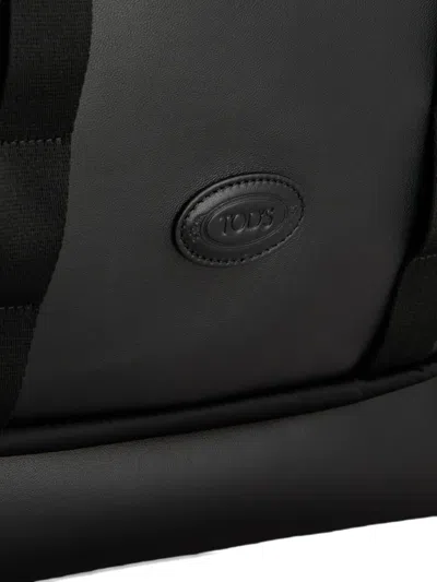 Tod's Backpack In Fabric Medium In Black