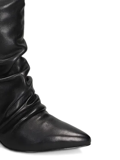 Gold & Rouge Laika High Heels Ankle Boots In Black