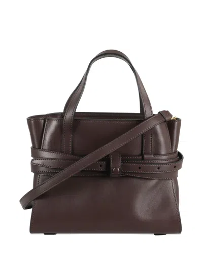 Moschino Borsa Nappa In Brown