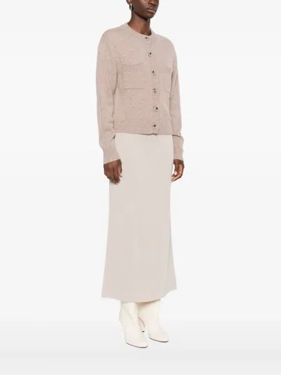 Absolut Cashmere Cashmere Cardigan In Neutral