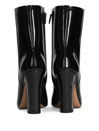 Paris Texas Lavinia Patent-leather Ankle Boots In Black