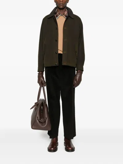 Paul Smith Crew-neck Cashmere Sweater In Brown