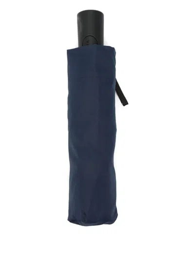 Mandarina Duck Logo-patch Umbrella In Blue