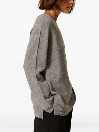 Twinset Sweaters Blacks And Greys In Gray