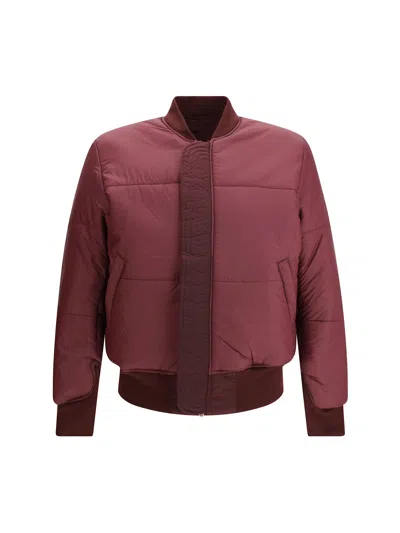 Alpha Industries Down Jackets In Burgundy
