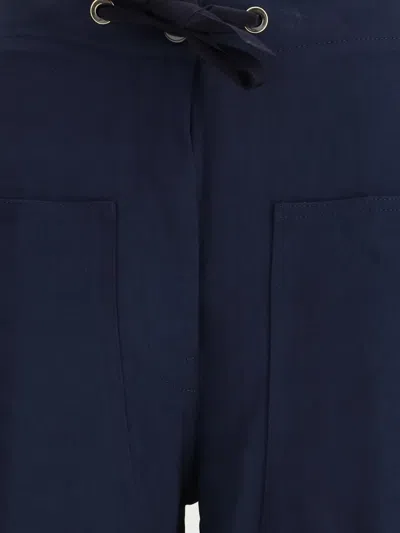 Forte Forte Cotton Bull Trousers In Blue