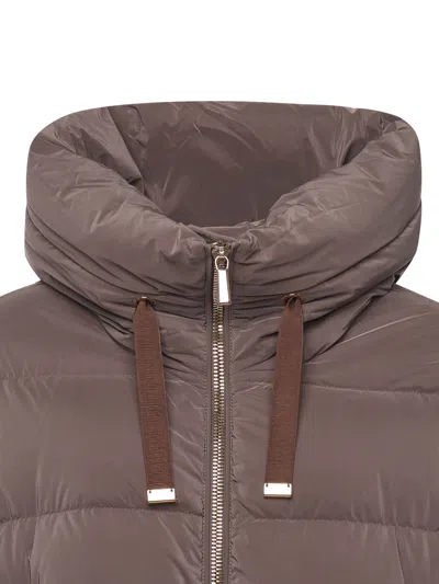 Moorer Gadia-os Down Jacket In Brown