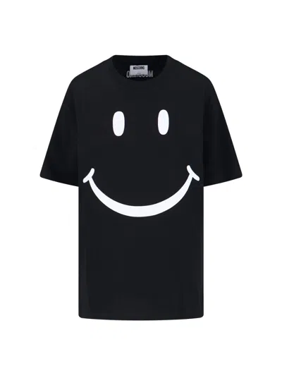 Moschino Couture Black T-shirt In Black