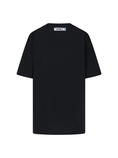 Moschino Couture Black T-shirt In Black