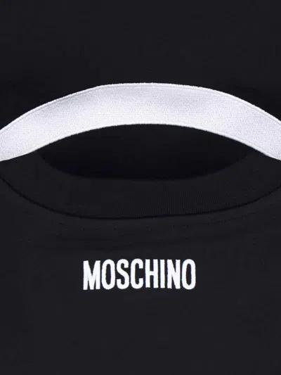 Moschino Couture Black T-shirt In Black