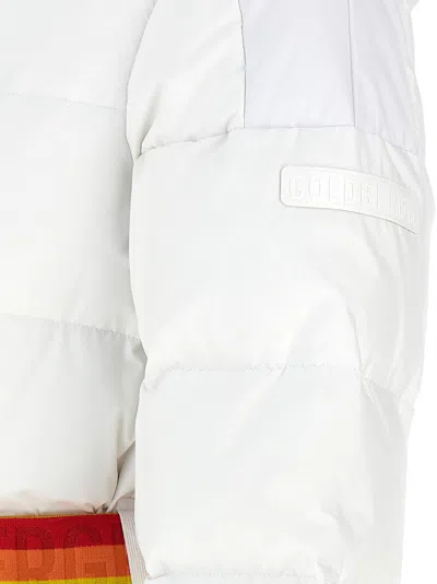 Goldbergh Bufera Belted Ski Jacket In White