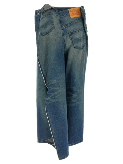Junya Watanabe Levi's® Collaboration Denim Trousers In Blue