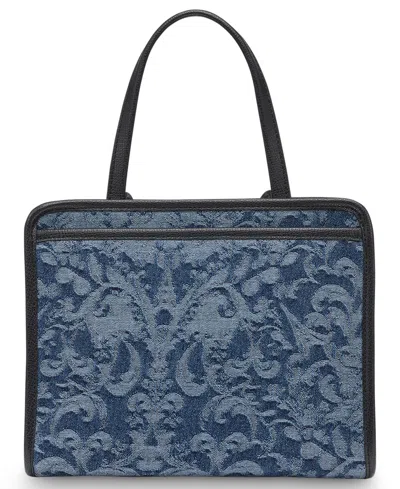 Karl Lagerfeld Maybelle Small Satchel Handbag In Blue