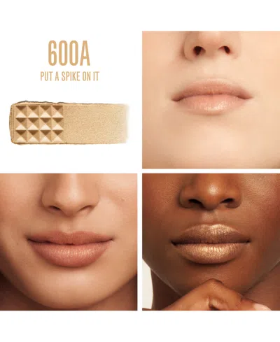 Valentino Limited Edition Spike Buttery Matte Refillable Lipstick Trio And Clutch Set, 0.07 Oz. In Transparent