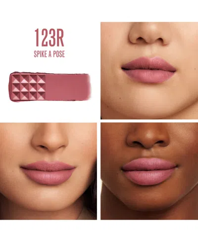 Valentino Limited Edition Spike Buttery Matte Refillable Lipstick Trio And Clutch Set, 0.07 Oz. In Transparent