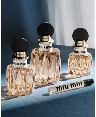 Miu Miu Miutine Eau De Parfum Perfume Gift Set In Transparent