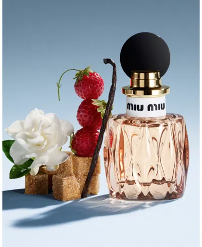 Miu Miu Miutine Eau De Parfum Perfume Gift Set In Transparent