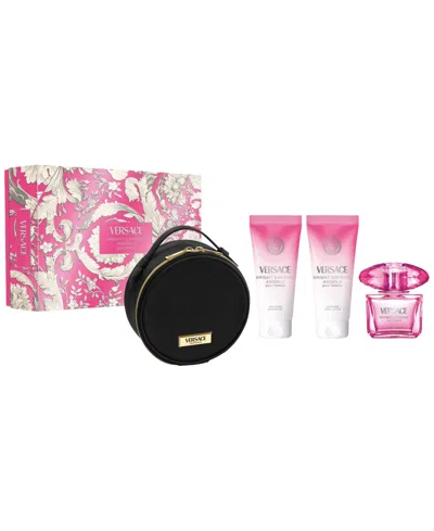 Versace Bright Crystal Absolu Eau De Parfum Gift Set ($231 Value) In Transparent