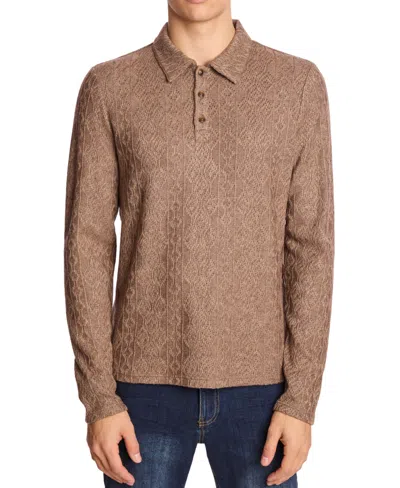 Paisley & Gray Polo Shirt In Brown